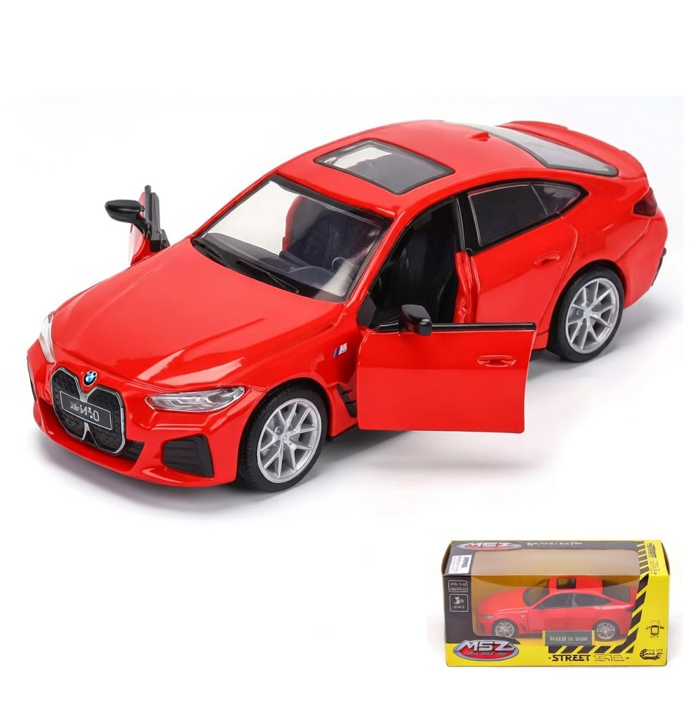 1:32 BMW i4 M50 Diecast Model | Motorsport Decor