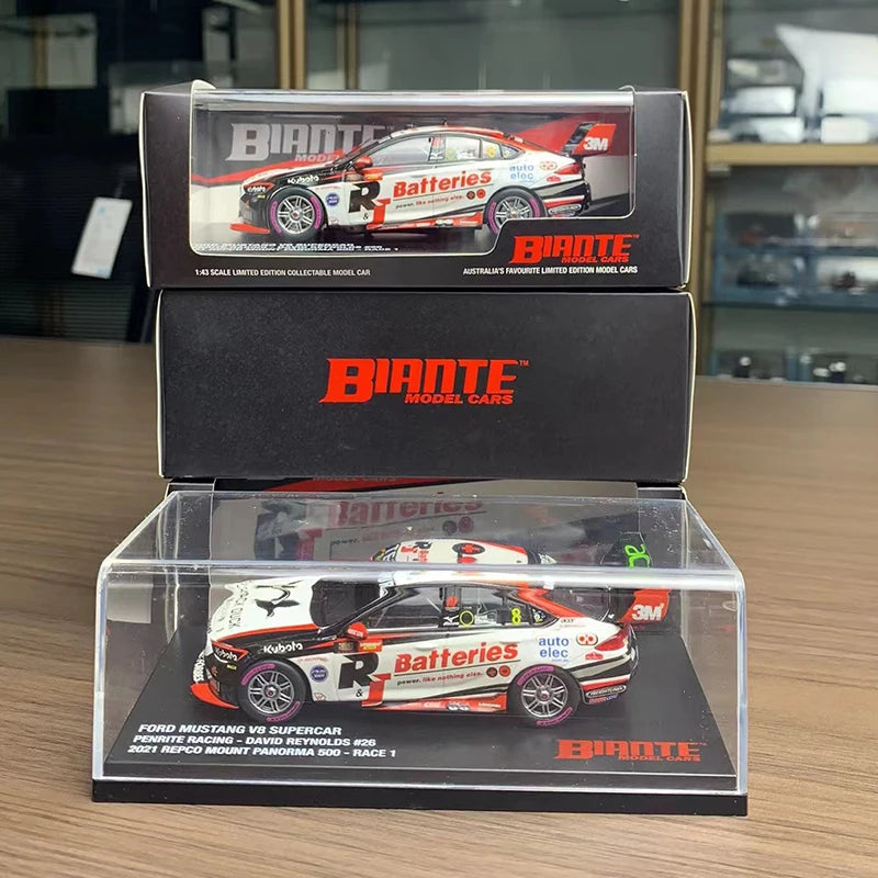 Limited Edition 1:43 Ford Mustang GT Supercar – 2021 Repco Mount Panorama 500 Race 1 | Motorsport Decor