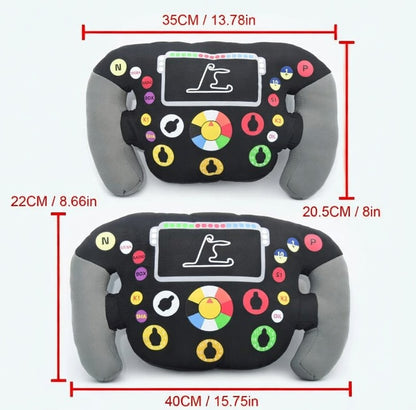FORMULA 1 Steering Wheel Plush Toy