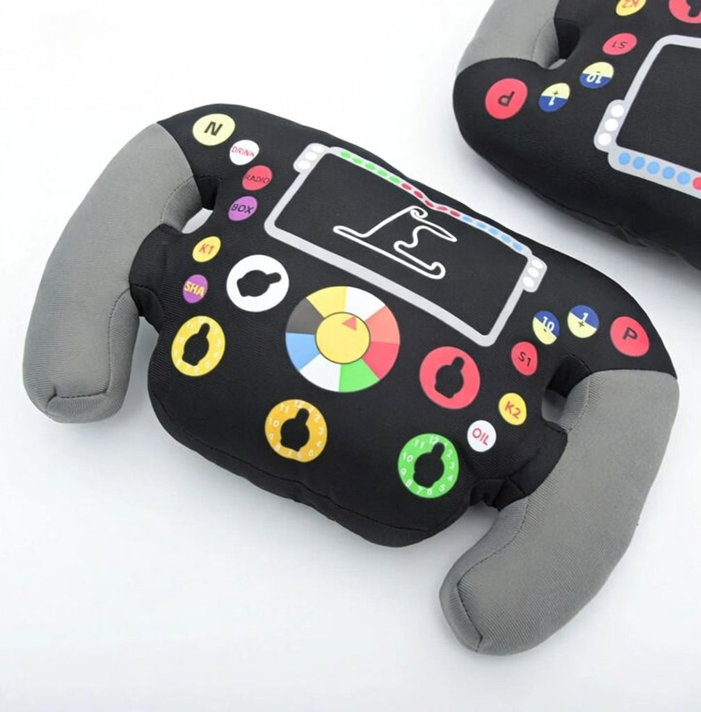FORMULA 1 Steering Wheel Plush Toy
