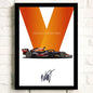F1 Car Red Bull Racing RB15 Formula 1 Cotton Canvas Poster