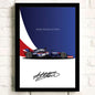 F1 Car ToroRosso STTR14 Cotton Canvas Poster