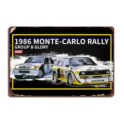 Vintage Lamborghini Huracán Spyder | Metal Tin Plate