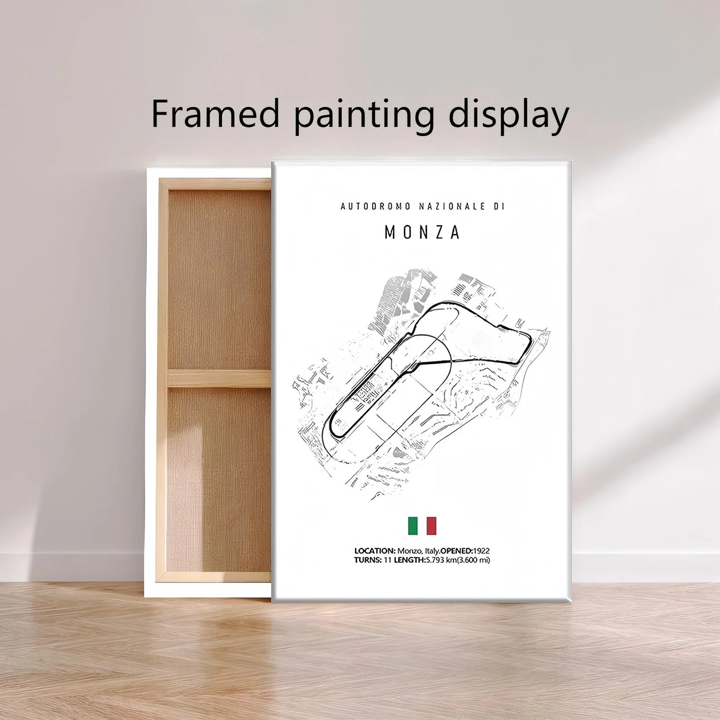 Silverstone Circuit - Iconic Racetrack Cotton Canvas Poster | Motorsport Wall Art