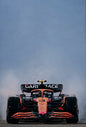 McLaren F1 Car Front View Cotton Canvas Poster