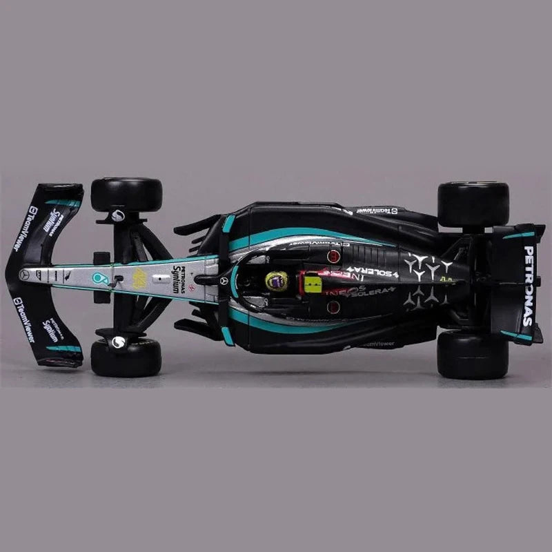 Premium 1:43 Scale Spark Mercedes-AMG Petronas F1 W14 E Performance – Lewis Hamilton #44 – With Acrylic Display Case