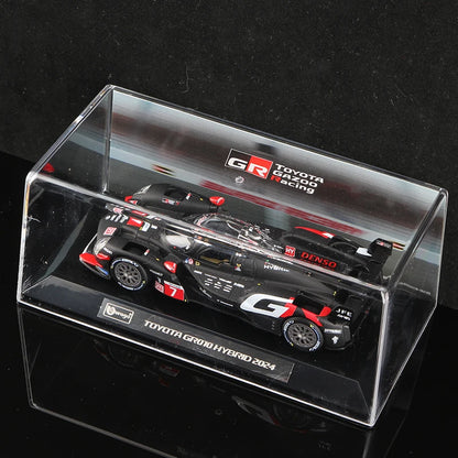 Toyota GR010 Hybrid 2024 1:43 Die-Cast Model Car | Toyota Gazoo Racing Le Mans Livery Collectible
