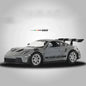 1:36 Scale Porsche 911 GT3 RS Diecast Model – Grey | Motorsport Decor