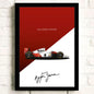 F1 Car McLaren MP4/6 Formula 1 Cotton Canvas Poster