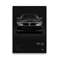 BMW F90 M5 CS Ultimate Super Sedan Wall Art Cotton Canvas Poster