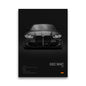 BMW G82 M4 Competition Coupe Aggressive Styling Wall Art Cotton Canvas Poster