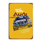 Vintage Group B Audi Quattro Viva La Quattro Racing | Metal Tin Plate