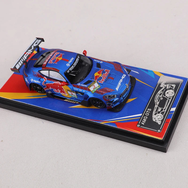 Mercedes-AMG GT3 Red Bull Racing 1:64 Die-Cast Model Car | DTM Livery Collectible Scale Model