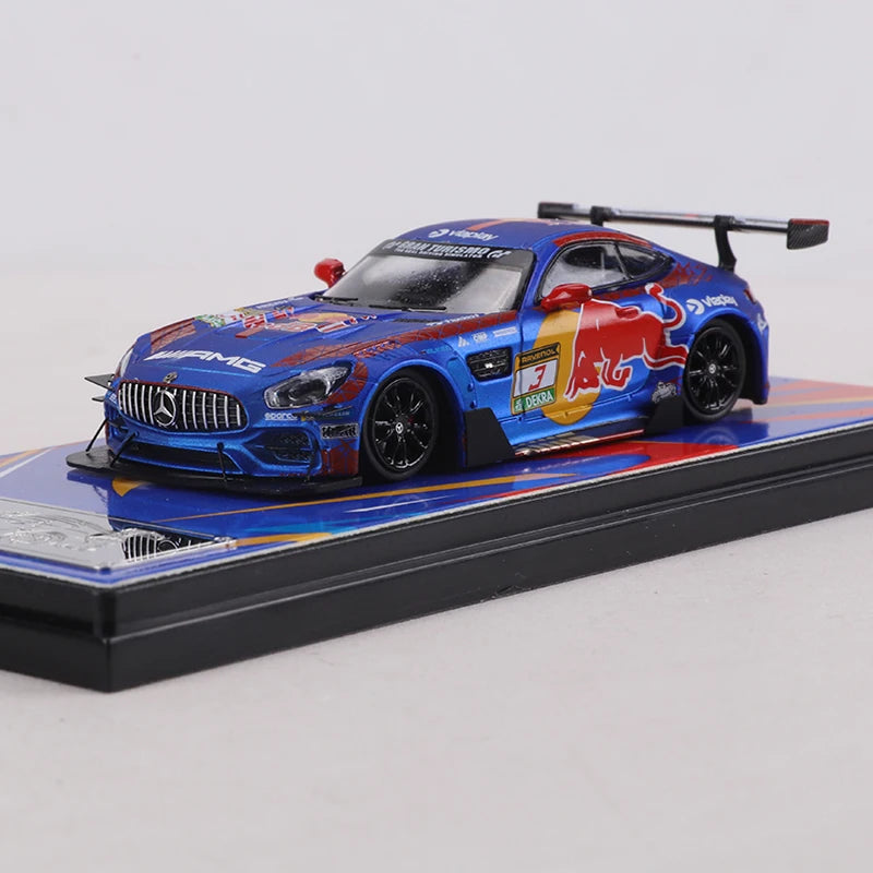 Mercedes-AMG GT3 Red Bull Racing 1:64 Die-Cast Model Car | DTM Livery Collectible Scale Model