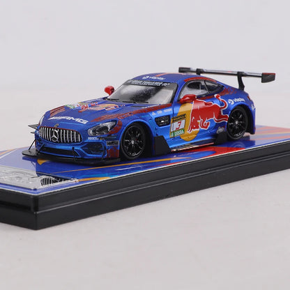 Mercedes-AMG GT3 Red Bull Racing 1:64 Die-Cast Model Car | DTM Livery Collectible Scale Model