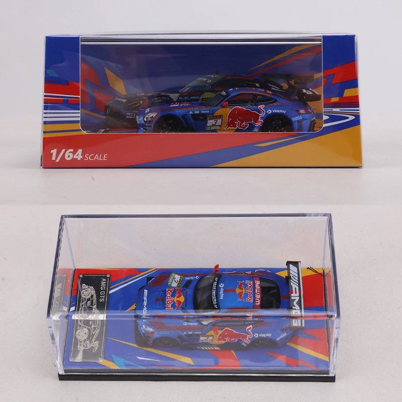 Mercedes-AMG GT3 Red Bull Racing 1:64 Die-Cast Model Car | DTM Livery Collectible Scale Model