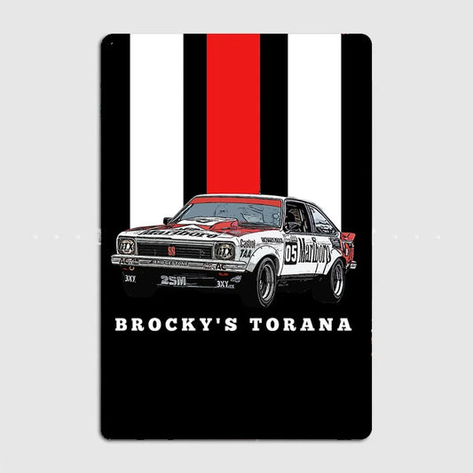 Limited Edition: Ultimate Brocky's #05 Torana King of the Mountain Tribute Metal Plate
