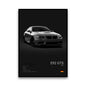 BMW E92 M3 GTS Lightweight Track Special Wall Art Cotton Canvas Poster