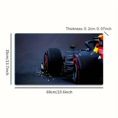 Red Bull F1 Rear High-Speed View Premium Extended Desk Mat Mousepad