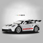1:36 Scale Porsche 911 GT3 RS Diecast Model – White | Motorsport Decor
