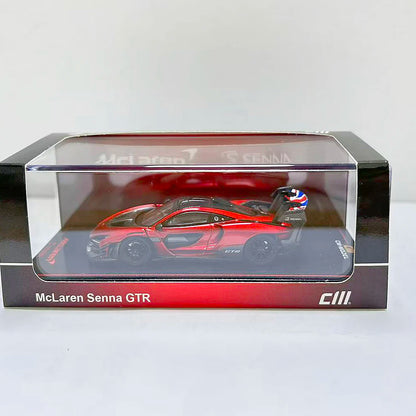 Premium 1:64 McLaren Senna GTR Diecast Model | Motorsport Decor