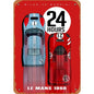Vintage 1966 Le Mans 24 Hours Ford vs Ferrari | Metal Tin Plate
