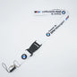 BMW Motorsport Lanyard "Powered by BMW Motorsport" Premium Lanyard with Detachable Buckle