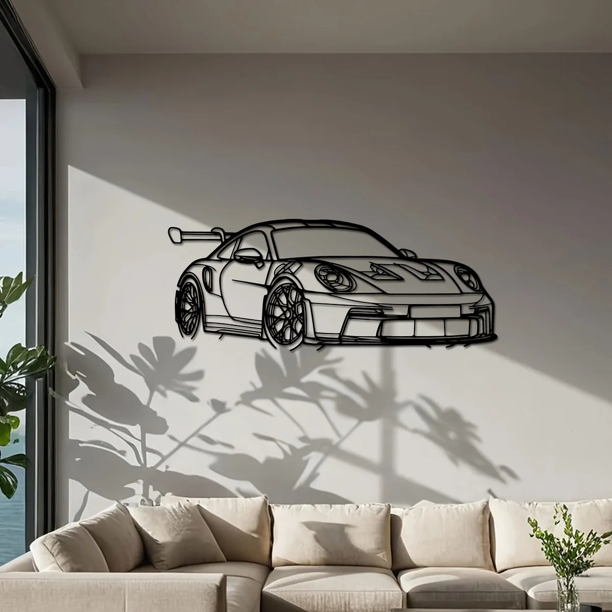 PORSCHE GT3 RS 992 Metal Wall Art