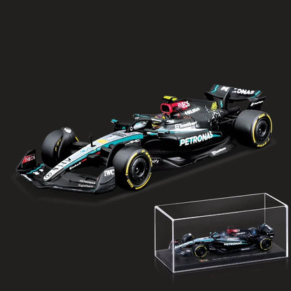 Premium 1:43 Scale Spark Mercedes-AMG Petronas F1 W14 E Performance – Lewis Hamilton #44 – With Acrylic Display Case