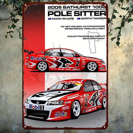 Limited Edition: 2006 Bathurst 1000 Peter Brock Tribute Holden Commodore | Metal Plate