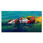 Ayrton Senna McLaren MP4/4 Large Canvas Wall Art – Cotton Canvas Poster