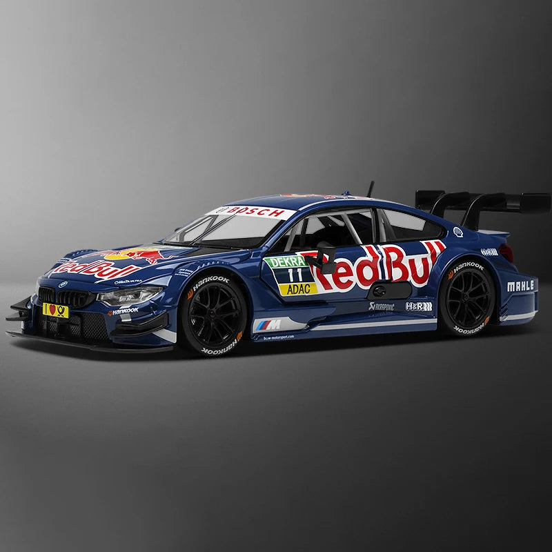 BMW M4 DTM Red Bull Racing 1:24 Die-Cast Model Car | DEKRA ADAC Livery Super Fine Quality Series Collectible