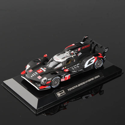 Toyota GR010 Hybrid 2024 1:43 Die-Cast Model Car | Toyota Gazoo Racing Le Mans Livery Collectible