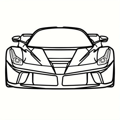 MUSTANG GT, LA FERRARI, LAMBORGHINI AVENTADOR Metal Wall Art