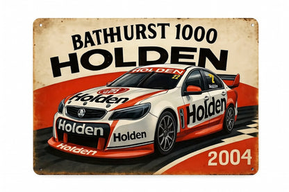 Limited Edition: 2004 Bathurst 1000 Holden V8 Supercar Dominance | Metal Plate