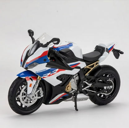 Premium 1:12 BMW S1000RR Motorcycle Diecast Model | Motorsport Decor